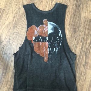 🌻3/$10 Panic! At the Disco Muscle Tee